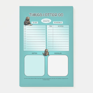 Dinge, die ich unterbreche post-it klebezettel