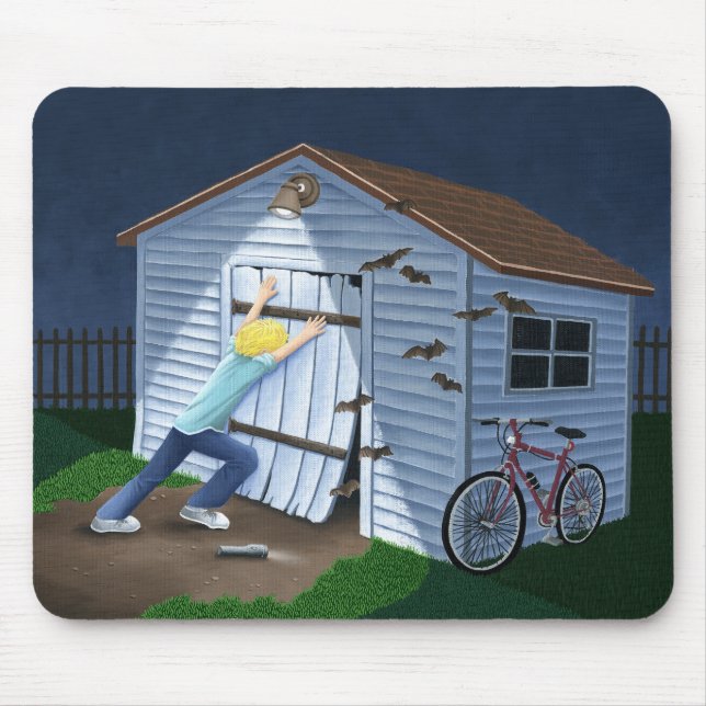 Dinge, die nachts stürzen mousepad (Vorne)