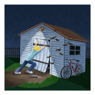 Dinge, die nachts stürzen poster