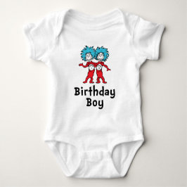 Dinge eins zwei Twins Geburtstag | Birthday Boy Baby Strampler