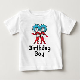 Dinge eins zwei Twins Geburtstag | Birthday Boy Baby T-shirt