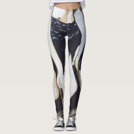 'Dinge passieren' Gemälde Leggings