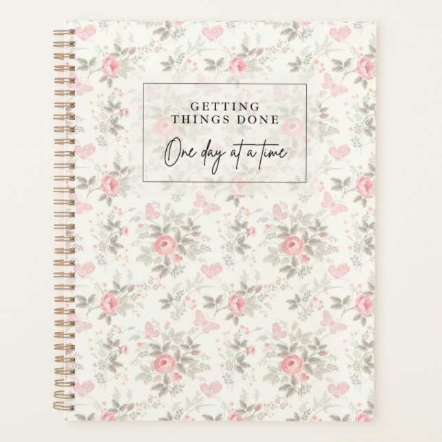 Dinge zu erledigen einen Tag auf Zeit Planer (Vorderseite)