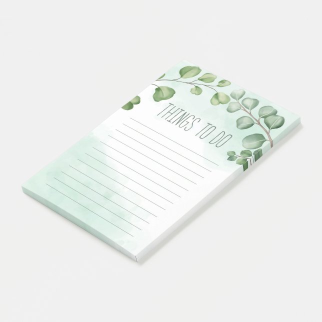 Dinge zu tun post-it klebezettel (angewinkelt)