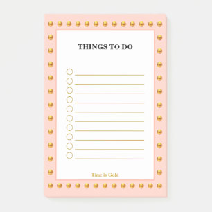 Dinge zu tun post-it klebezettel