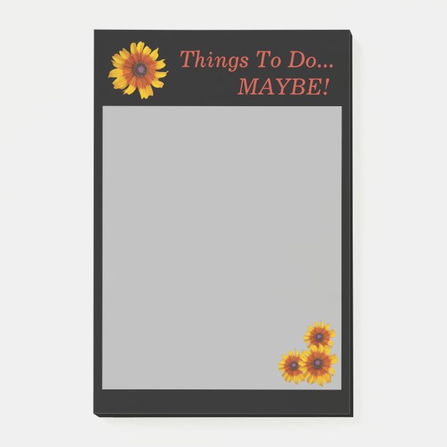 Dinge zu tun... VIELLEICHT! Post-it Klebezettel (Vorderseite)