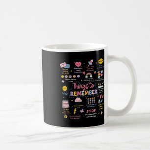 Dinge zum Merken Selbstfürsorge S Mental Health Aw Kaffeetasse