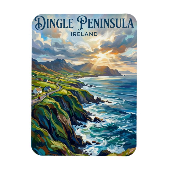 Dingle-Halbinsel Irland Magnet (Vertikal)