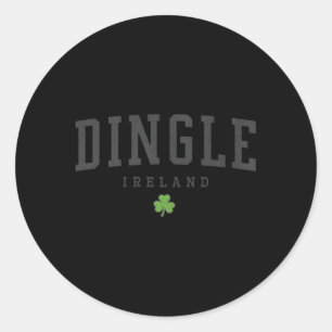 Dingle Ireland C Gray Runder Aufkleber