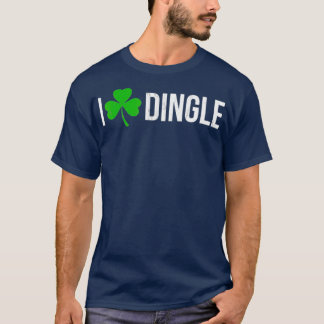 Dingle Ireland Irish Kleeblatt Heart T-Shirt