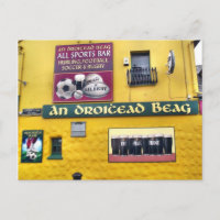 Dingle Irish Pub Postcard