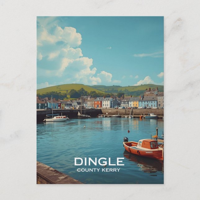 Dingle Irland Postkarte (Vorderseite)