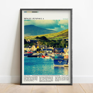 Dingle Irland Wandkunst _ Dingle Halbinsel Reise Poster