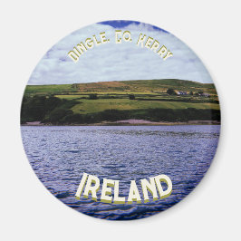 Dingle Peninsula Round Magnet