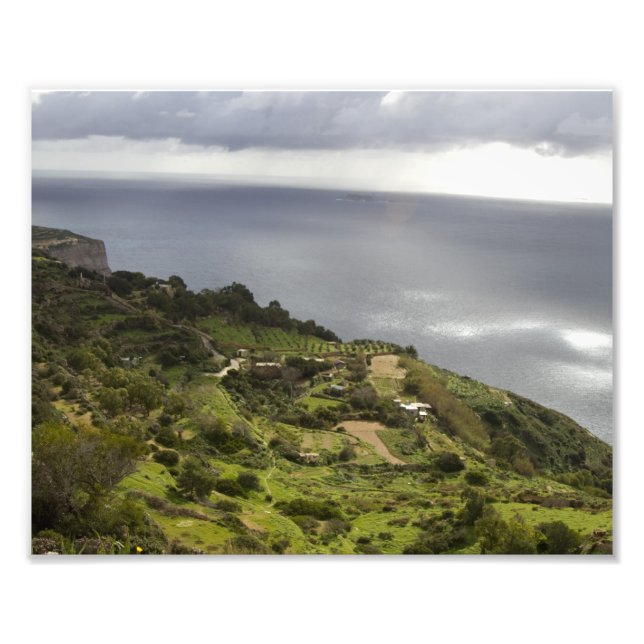 Dingli Cliffs, Malta Fotodruck (Vorne)