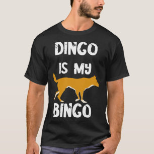 Dingo ist mein Bingo-Spieler, der Glückskartenspie T-Shirt