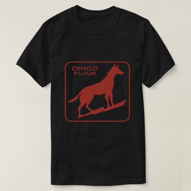 Dingo Mehl Fremantle Classic T - Shirt (Design vorne)