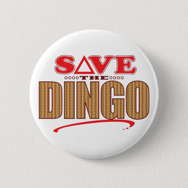 Dingo retten button (Vorderseite)