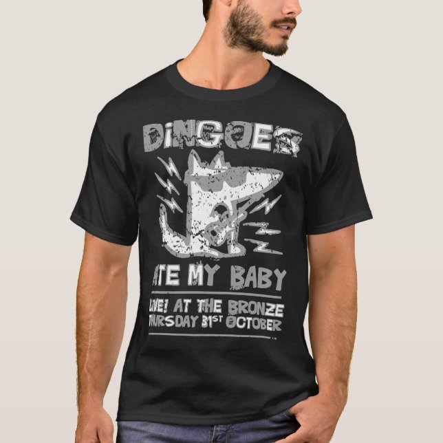 Dingoes aß mein Baby Buffy das Vampire Slayer Band T-Shirt (Vorderseite)