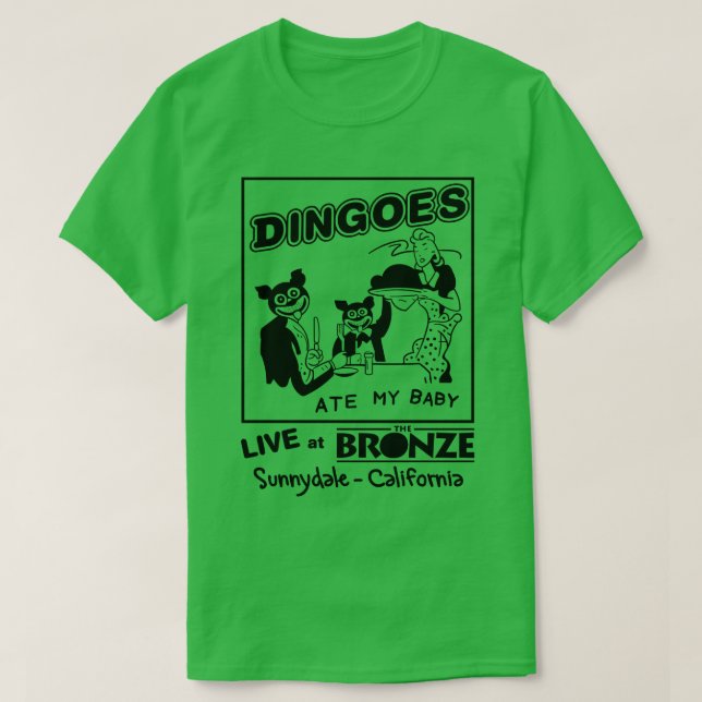 Dingoes Ate My Ba T-Shirt (Design vorne)