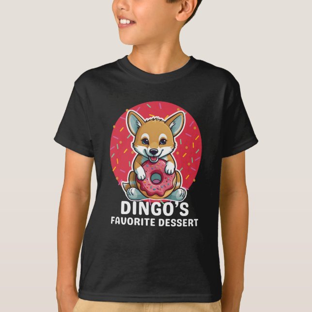Dingos Lieblingsessen T-Shirt (Vorderseite)