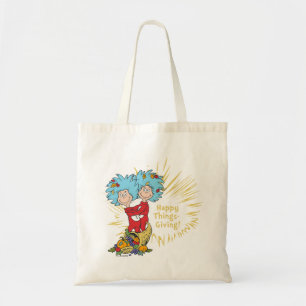Dings Eins Dings Zwei Happy Things-Giving! Tragetasche