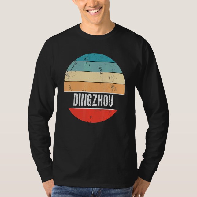 Dingzhou China City Trip T-Shirt (Vorderseite)