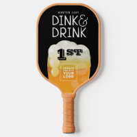Dink & Drink Tournament Award mit Sponsor Logo