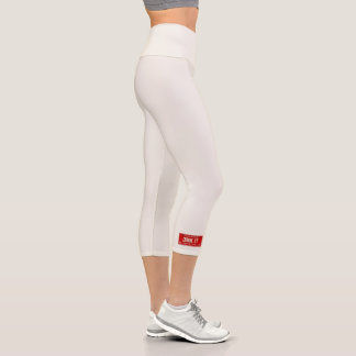 Dink It Pickleball Fan | Retro-Kennzeichen aus Flo Capri Leggings