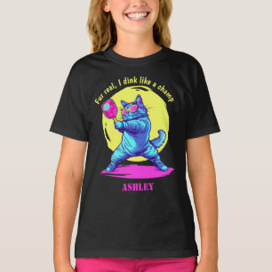 Dink & Swagger: Der ultimative Kat-zen-athlet T-Shirt