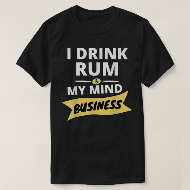 Dink Water und Mind My Business Soca tee Carniv (Design vorne)