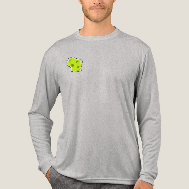 Dink Wisconsibly Langarm-T-Shirt Tri-Blend Shirt (Vorderseite)