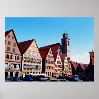 Dinkelsburhl Print Poster