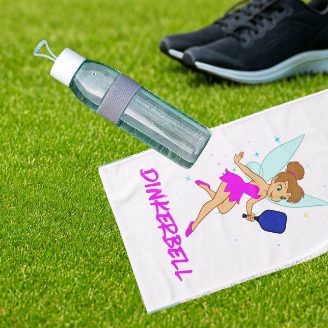 Dinkerbell - Funny Pickleball Sporttuch für sie Handtuch (Von Creator hochgeladen)