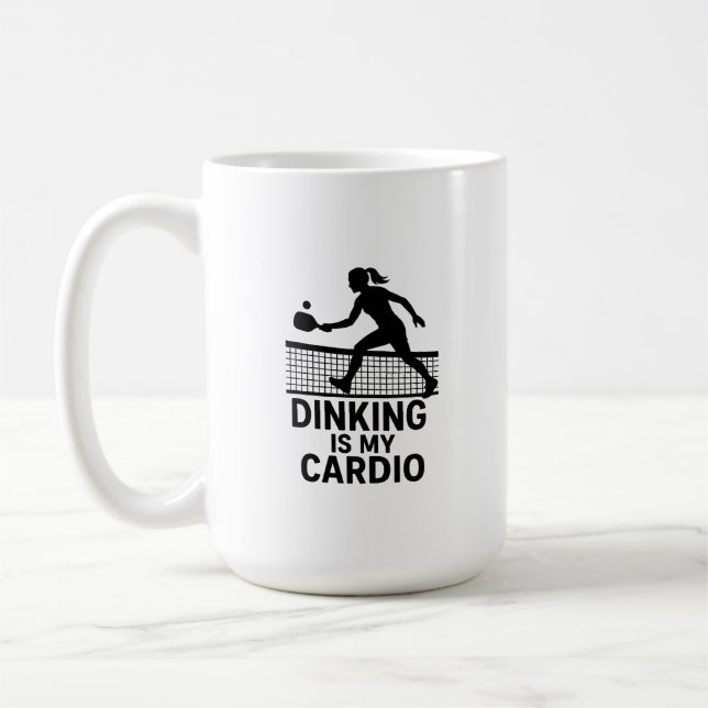 Dinking is My Cardio Kaffeetasse (Links)