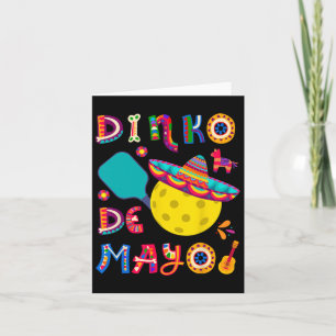 Dinko De Mayo Funny Cinco De Mayo Funny Picklebyll Karte