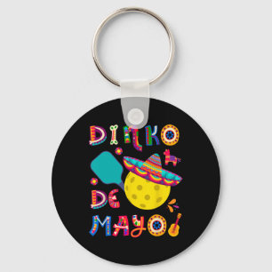 Dinko De Mayo Funny Cinco De Mayo Funny Picklebyll Schlüsselanhänger