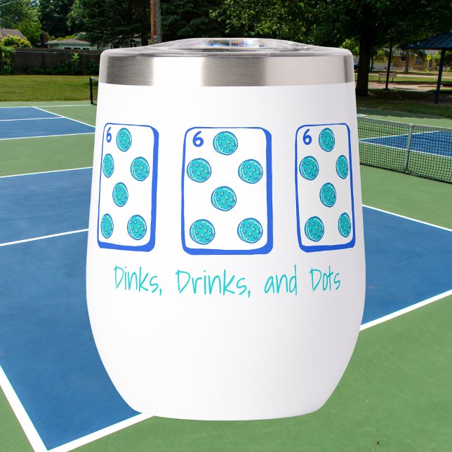 Dinks, Drinks & Dots / Pickleball Mahjong Custom (Von Creator hochgeladen)