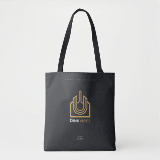 DinkVibes Minimalist Elite Series Schwarze Baumwol