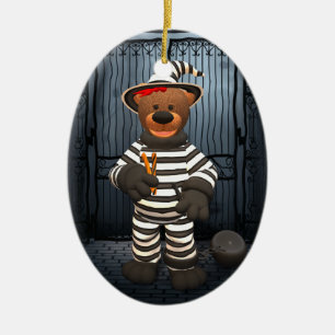 Dinky Bärn-kleiner Gefangener Keramikornament