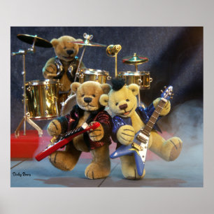 Dinky Bears auf Tour Poster