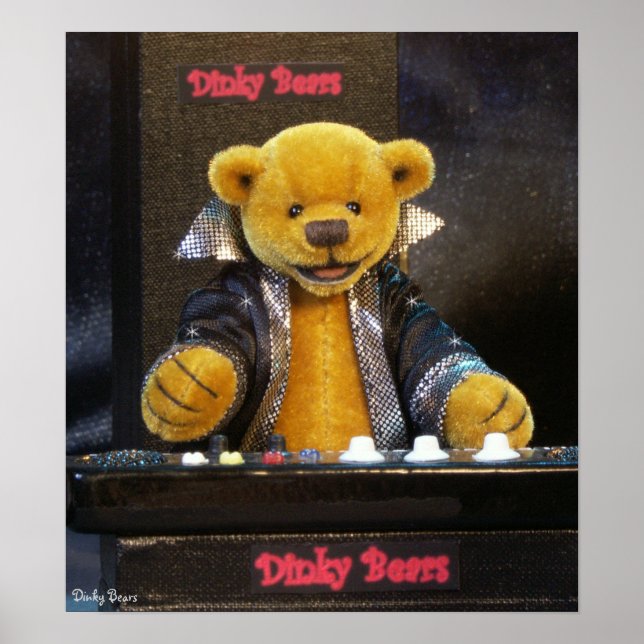 Dinky Bears Keyboarder Poster (Vorne)