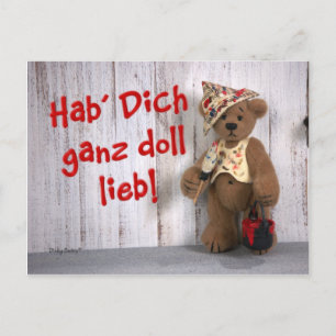 Dinky Bears: Liebeserklärung Postkarte