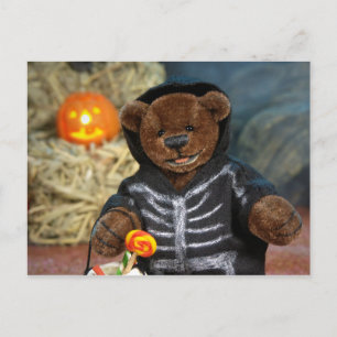 Dinky Bears Little Skeleton Postkarte