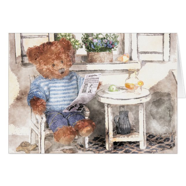 Dinky Bears Watercolor - Lesebar (Vorderseite (Horizontal))