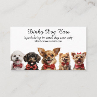 Dinky Dog Care Visitenkarte