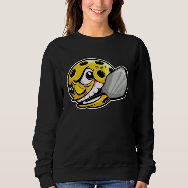 Dinkz a pickleball pickler who loves to play pickl sweatshirt (Vorderseite)