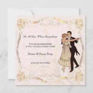 Dinner & Dance Party Einladung