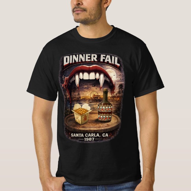 Dinner Fail Herren Wert T-Shirt (Vorderseite)
