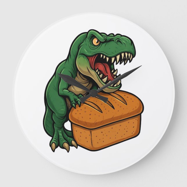 Dinner My… Große Wanduhr (Vorderseite)